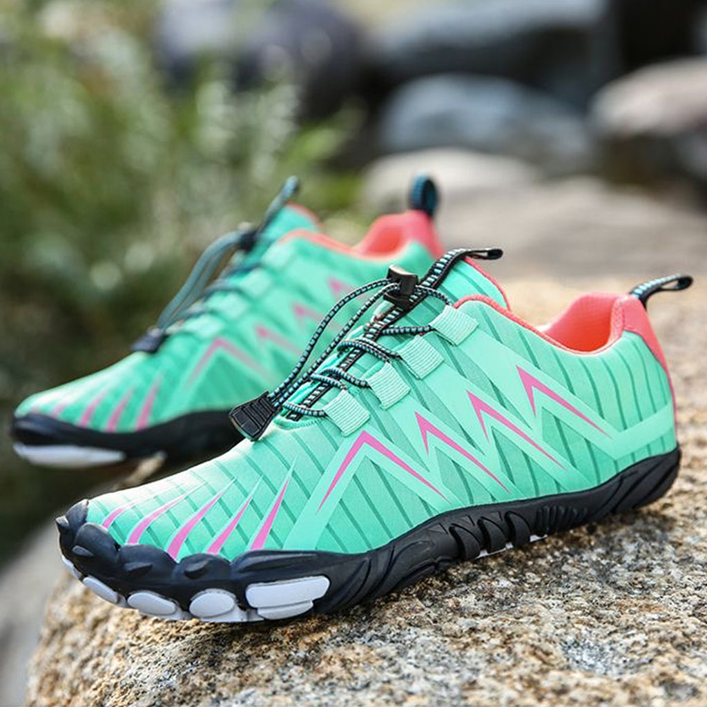 Women's Minimalist Aqua Green Barefoot / Gym Shoes – Lightweight, Flexible & Zero-Drop