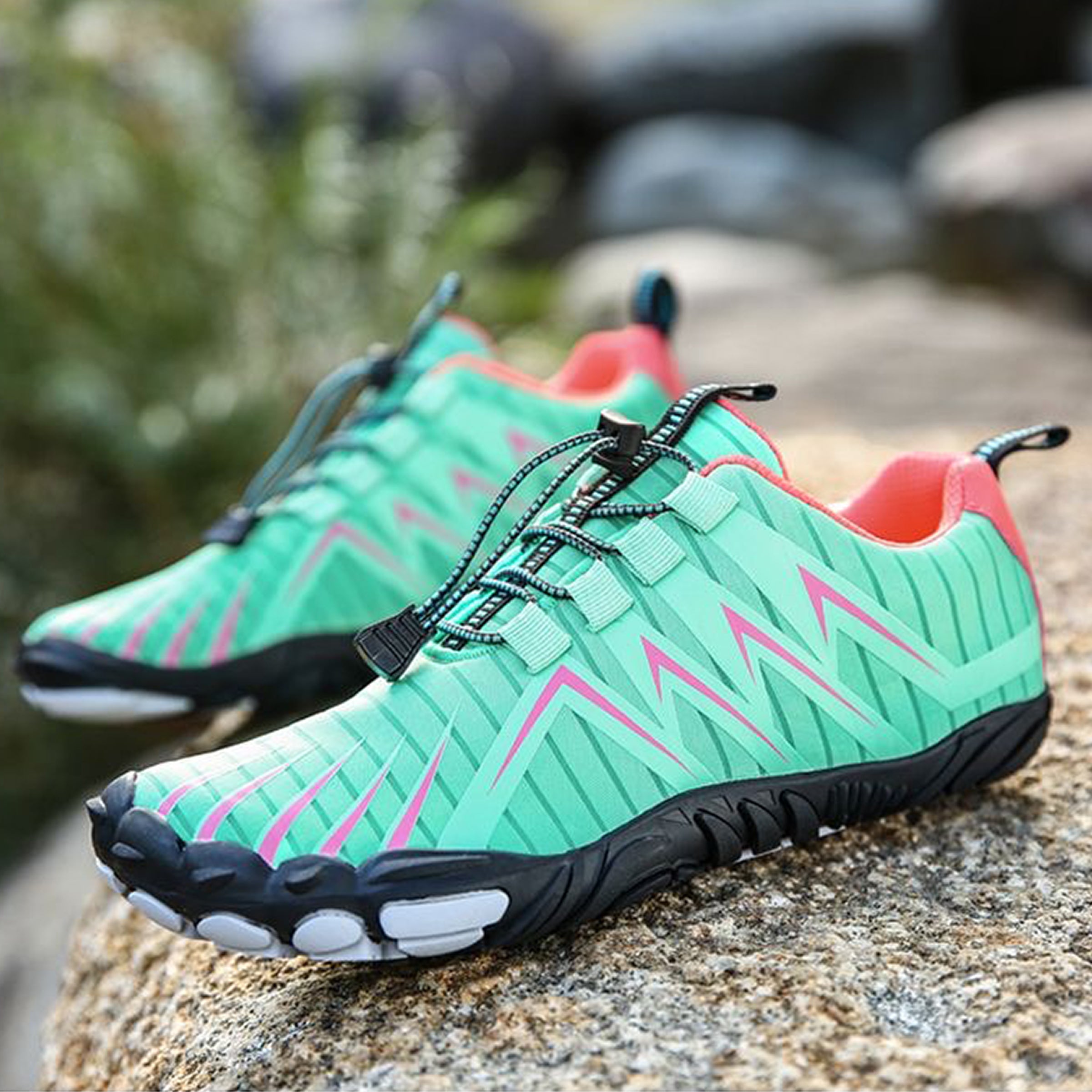 Women's Minimalist Aqua Green Barefoot / Gym Shoes – Lightweight, Flexible & Zero-Drop