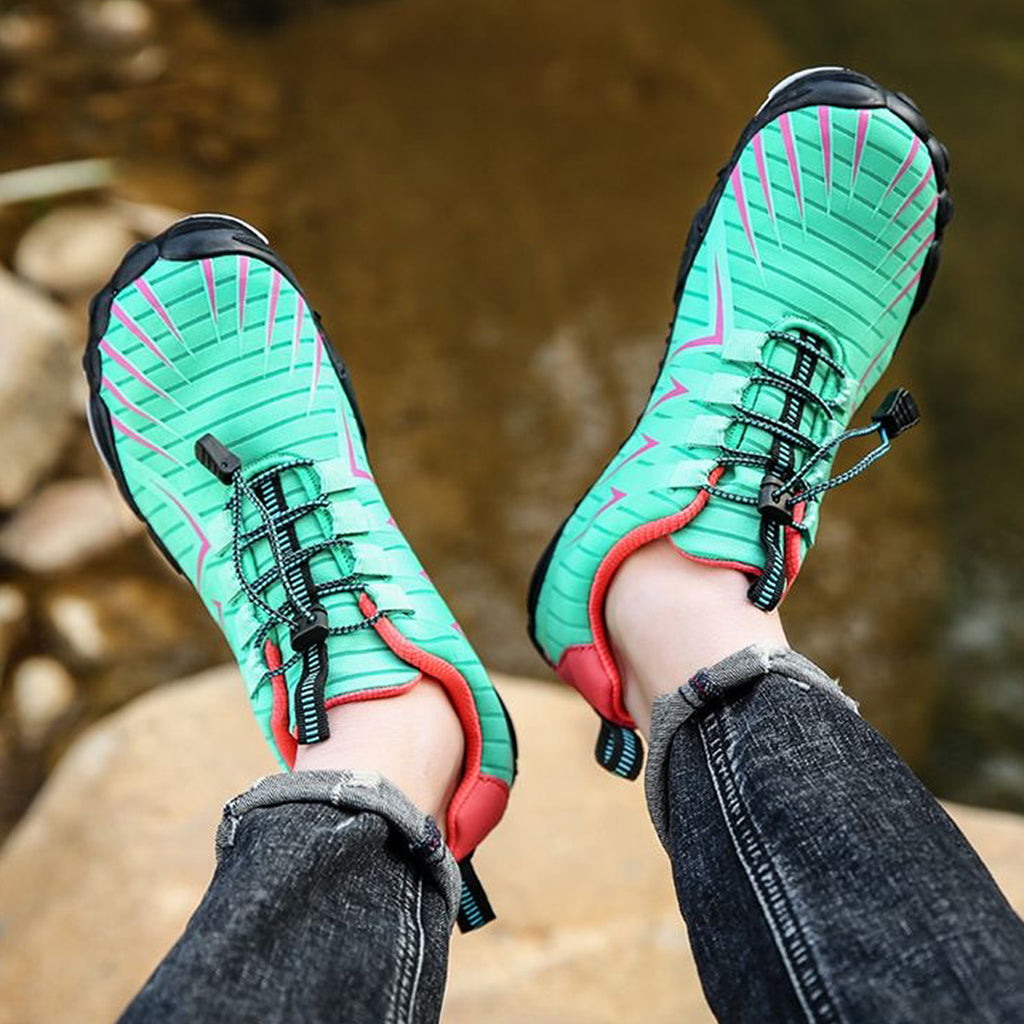 Women's Minimalist Aqua Green Barefoot / Gym Shoes – Lightweight, Flexible & Zero-Drop