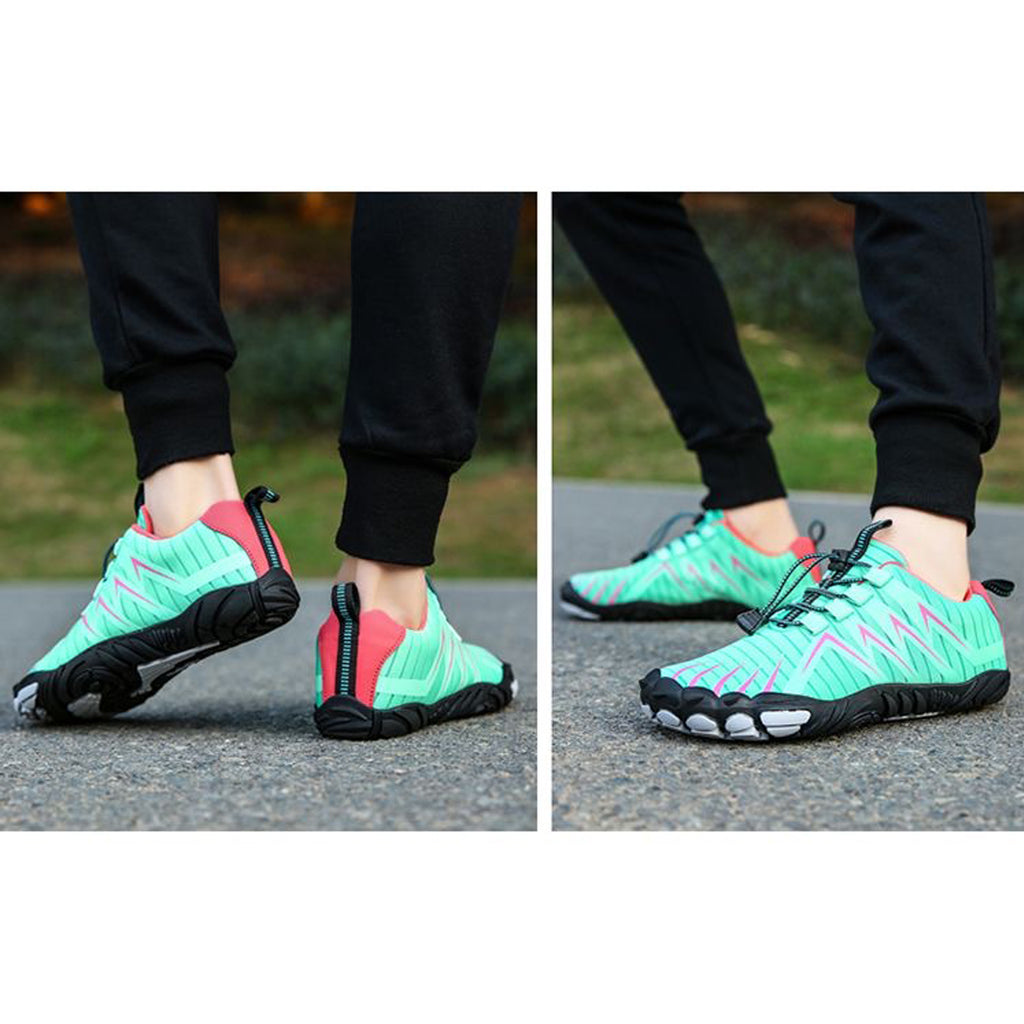 Women's Minimalist Aqua Green Barefoot / Gym Shoes – Lightweight, Flexible & Zero-Drop