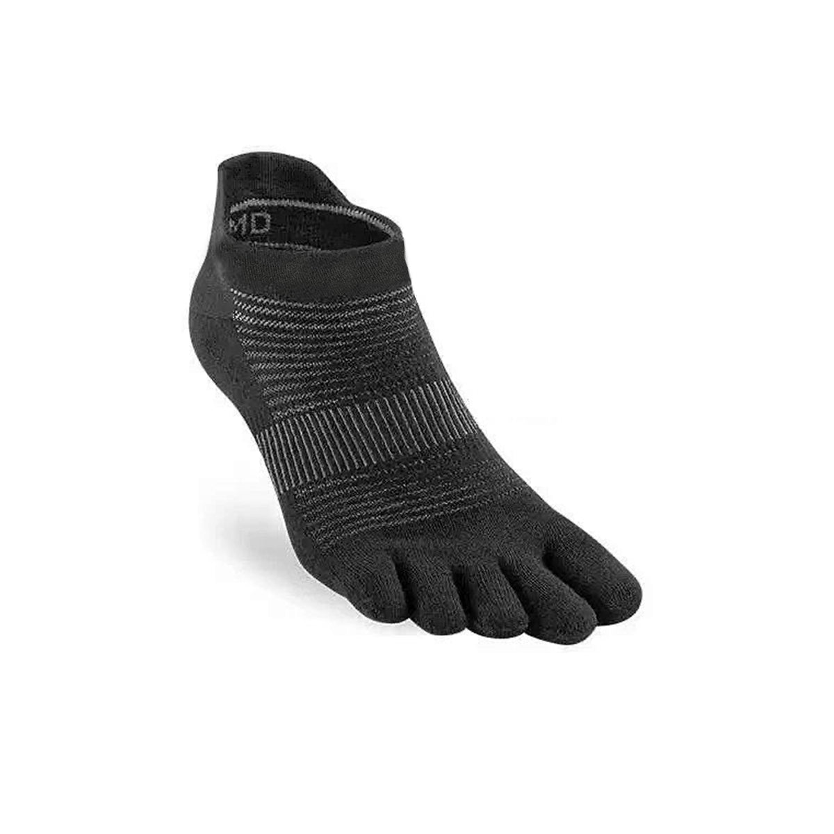 Men's Lightweight Ankle Length - Black Color Toe Socks – Blister-free, Moisture-Wicking