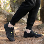 Men's Minimalist Black Barefoot / Gym Shoes – Wide Toe box, Lightweight, Flexible & Zero-Drop