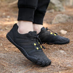Men's Minimalist Black Barefoot / Gym Shoes – Wide Toe box, Lightweight, Flexible & Zero-Drop