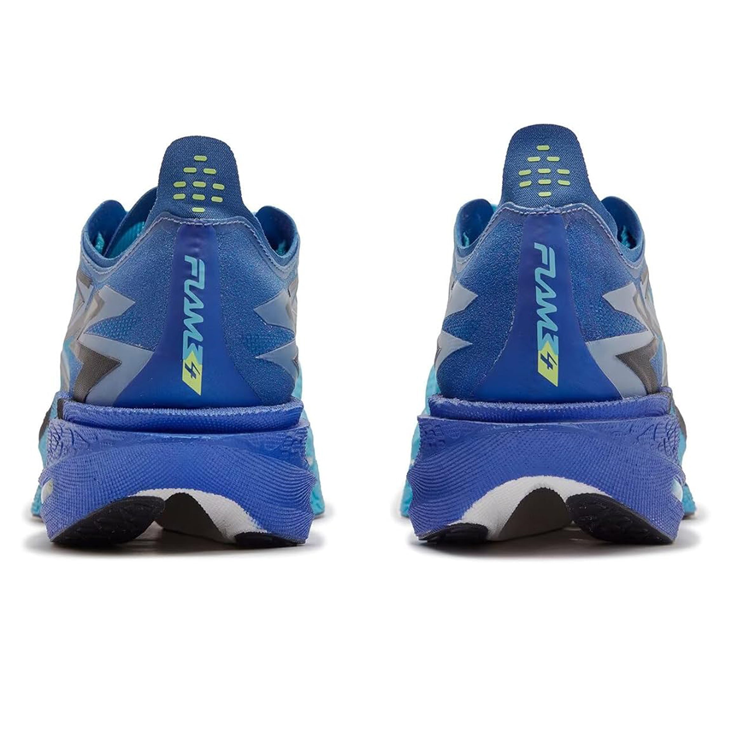 Blue Carbon Plated Road Running Shoes - From 5Km to Full Marathon shoes (361 Flame 4)