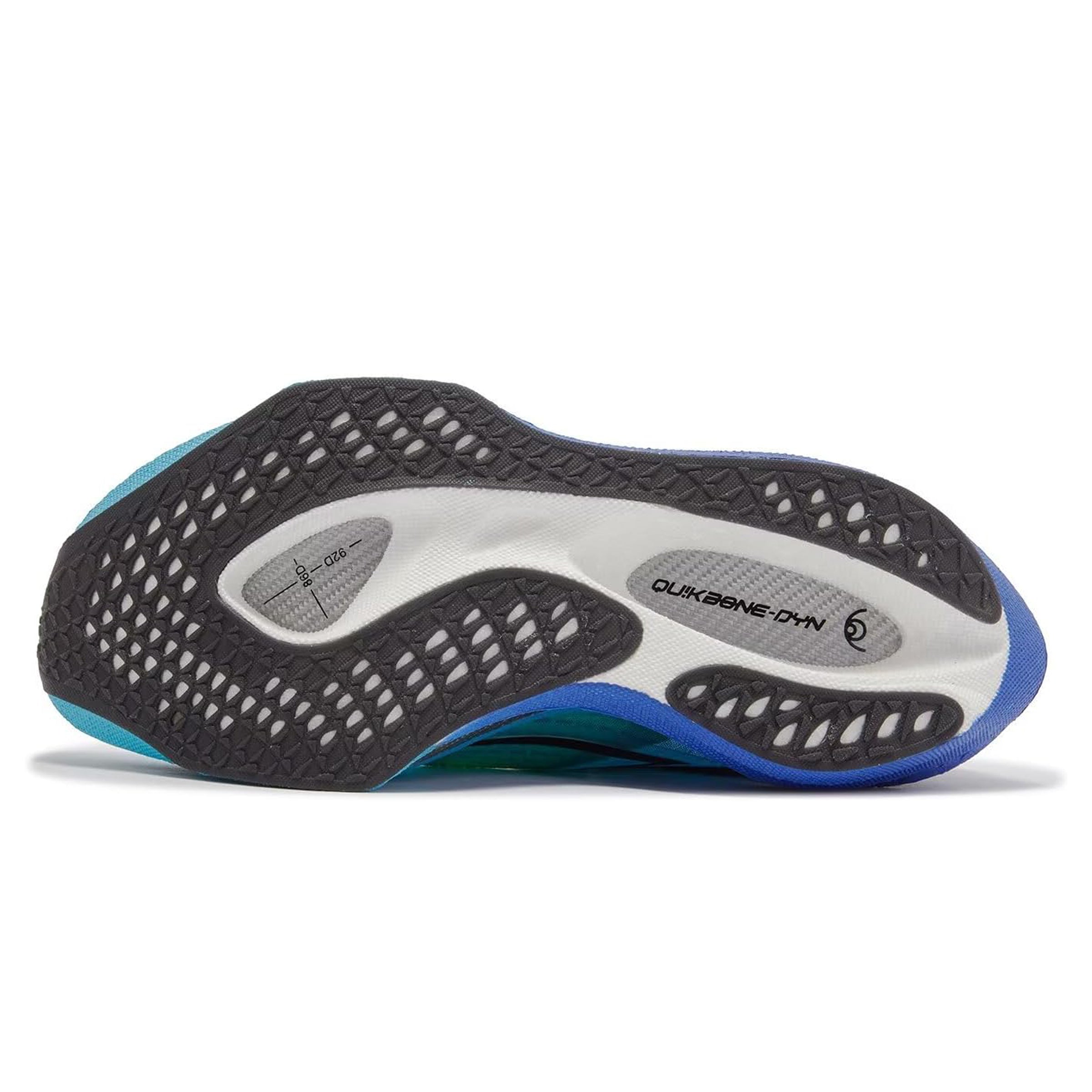 Blue Carbon Plated Road Running Shoes - From 5Km to Full Marathon shoes (361 Flame 4)