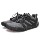 Men's Minimalist Dark Grey Barefoot / Gym Shoes – Wide Toe box, Lightweight, Flexible & Zero-Drop
