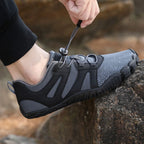 Men's Minimalist Dark Grey Barefoot / Gym Shoes – Wide Toe box, Lightweight, Flexible & Zero-Drop