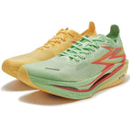 Dual Color Green and Yellow - Carbon Plated Road Running Shoes - From 5Km to Full Marathon shoes (361 Flame 4)