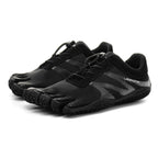 Five Finger Shoes - Black Color, Separate Toe Shoes for Barefoot Feel, Grip & Natural Movement