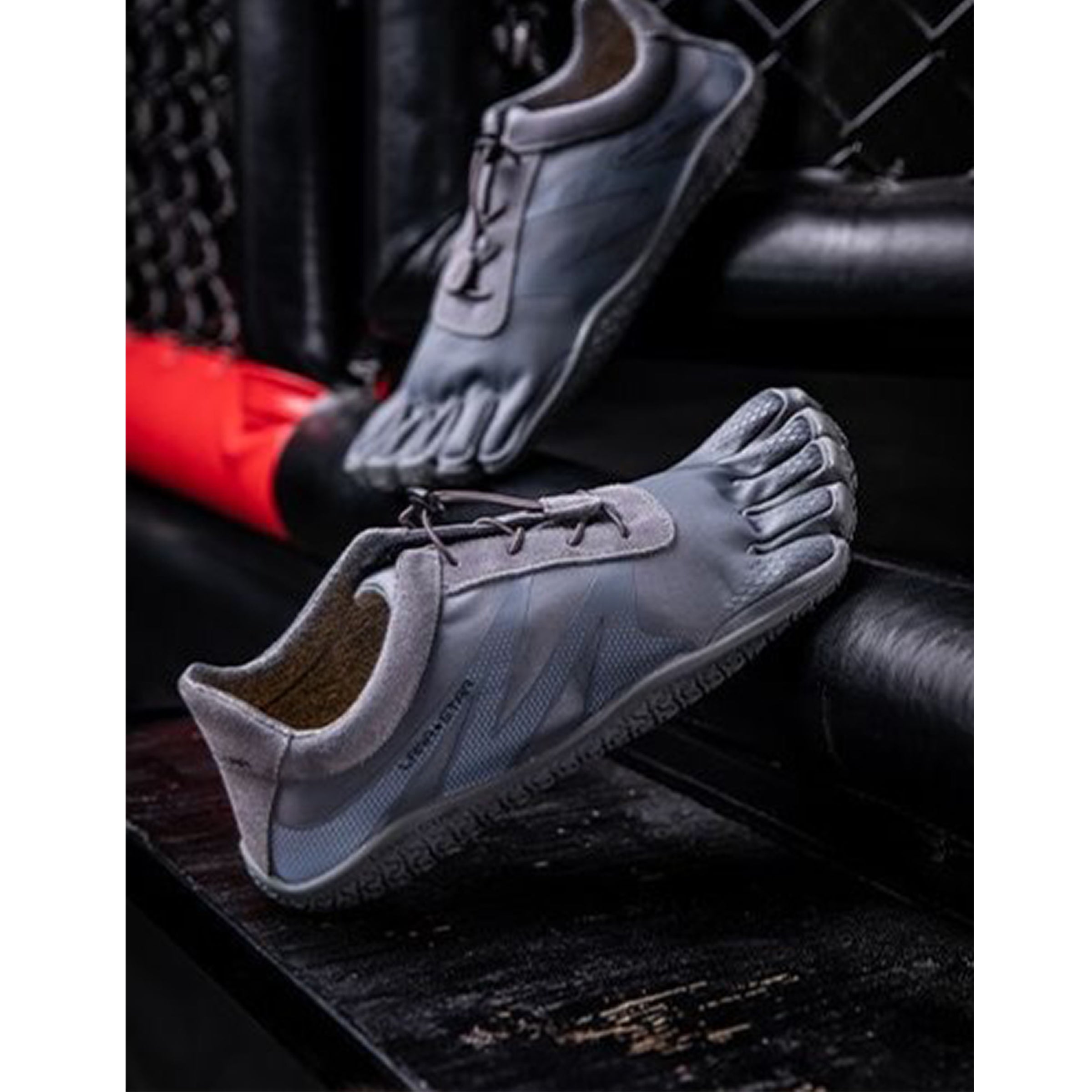 Five Finger Shoes - Grey Color, Separate Toe Shoes for Barefoot Feel, Grip & Natural Movement