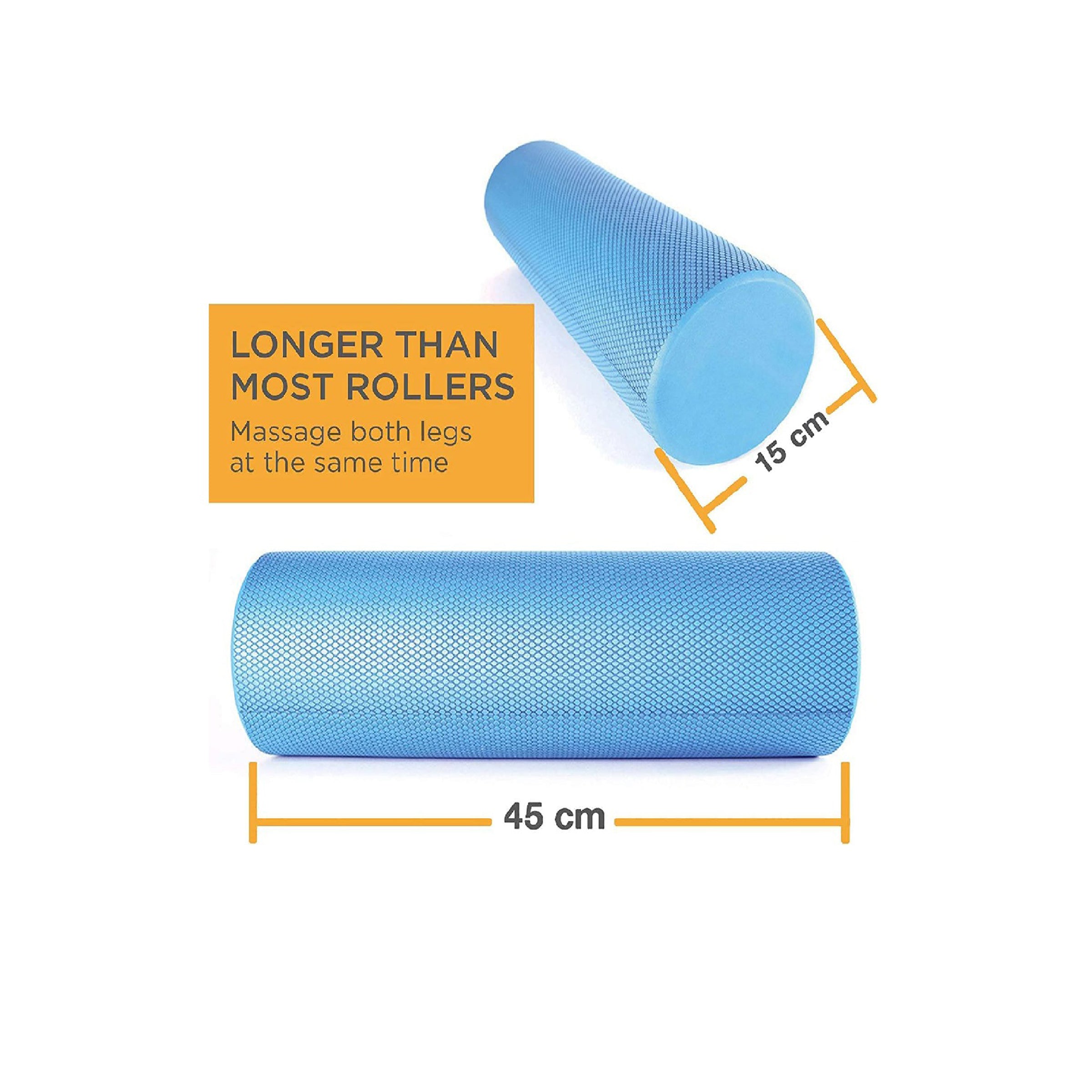 Foam Roller for Muscle Recovery & Deep Tissue Massage (Medium Density)
