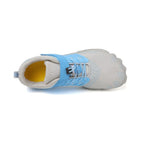 Men's Light Grey & Blue Barefoot Shoes - Wide Toe box, Ankle Cushioning, Lightweight, Flexible & Zero-Drop
