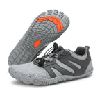 Men's Minimalist Light Grey Barefoot / Gym Shoes – Wide Toe box, Lightweight, Flexible & Zero-Drop