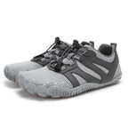 Men's Minimalist Light Grey Barefoot / Gym Shoes – Wide Toe box, Lightweight, Flexible & Zero-Drop