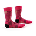 Women's Lightweight Crew Length Toe Socks – Blister-free, Moisture-Wicking
