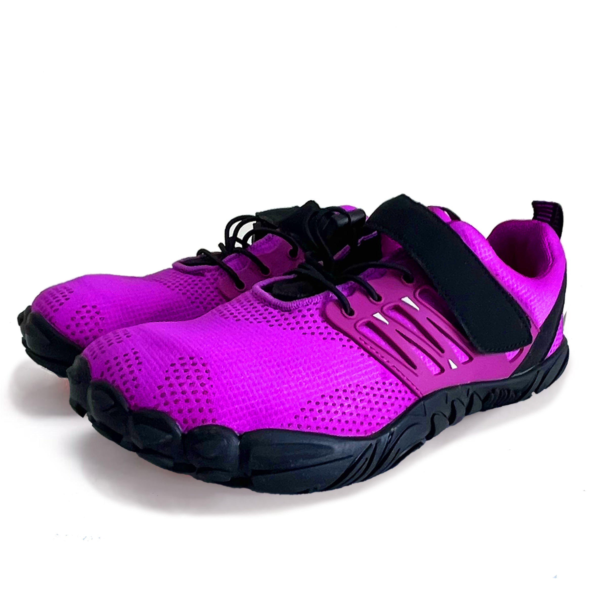 Women's Electric Purple Barefoot Shoes - Wide Toe box, Ankle Cushioning, Lightweight, Flexible & Zero-Drop