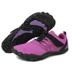 Women's Purple Barefoot Shoes - Wide Toe box, Ankle Cushioning, Lightweight, Flexible & Zero-Drop