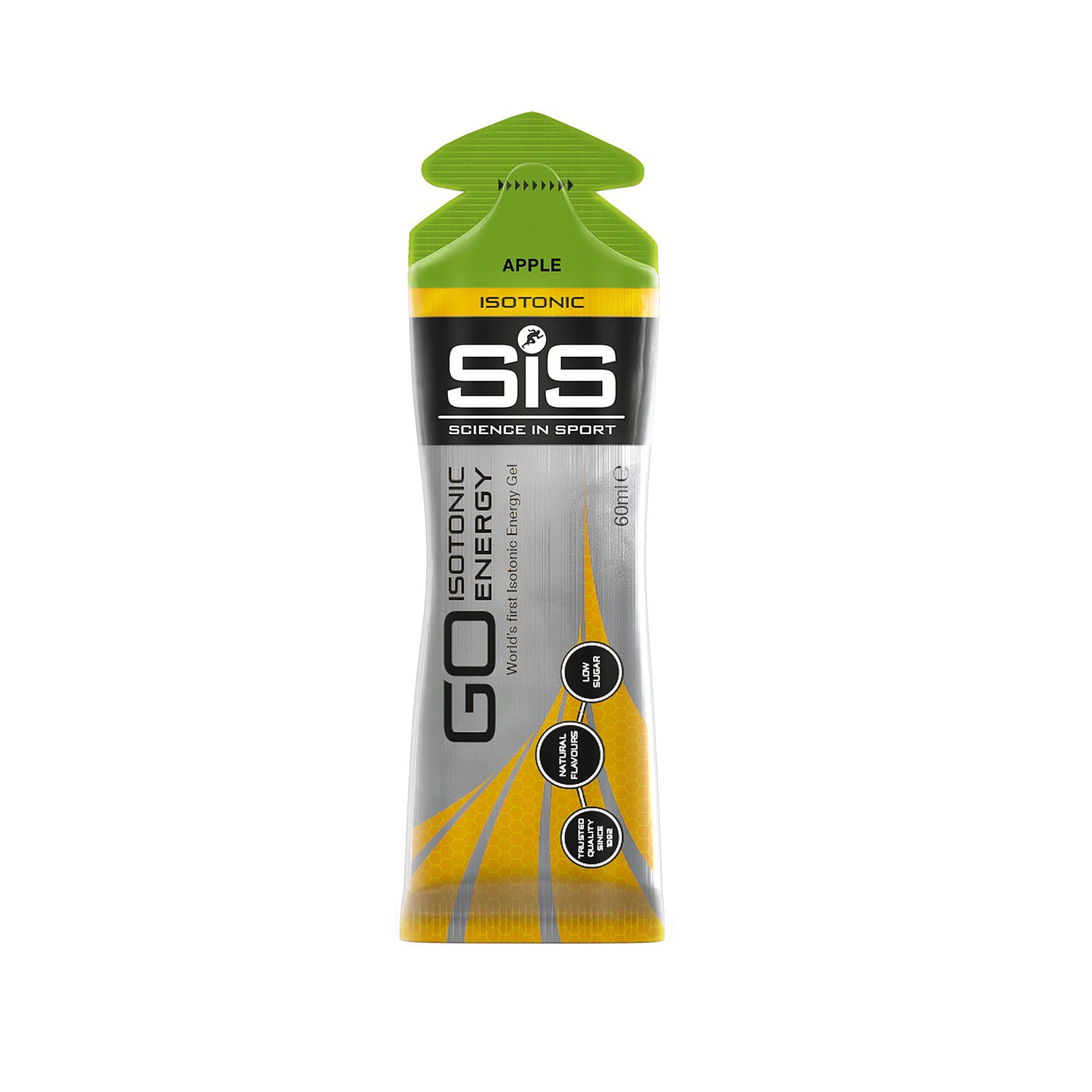 SIS GO Isotonic Energy Gel - Apple Flavor - Isotonic Formula
