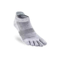 Men's Lightweight Ankle Length - Smoke White Color Toe Socks – Blister-free, Moisture-Wicking