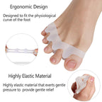 Toe Separators for Bunion Relief & Toe Alignment (Gel, Unisex)